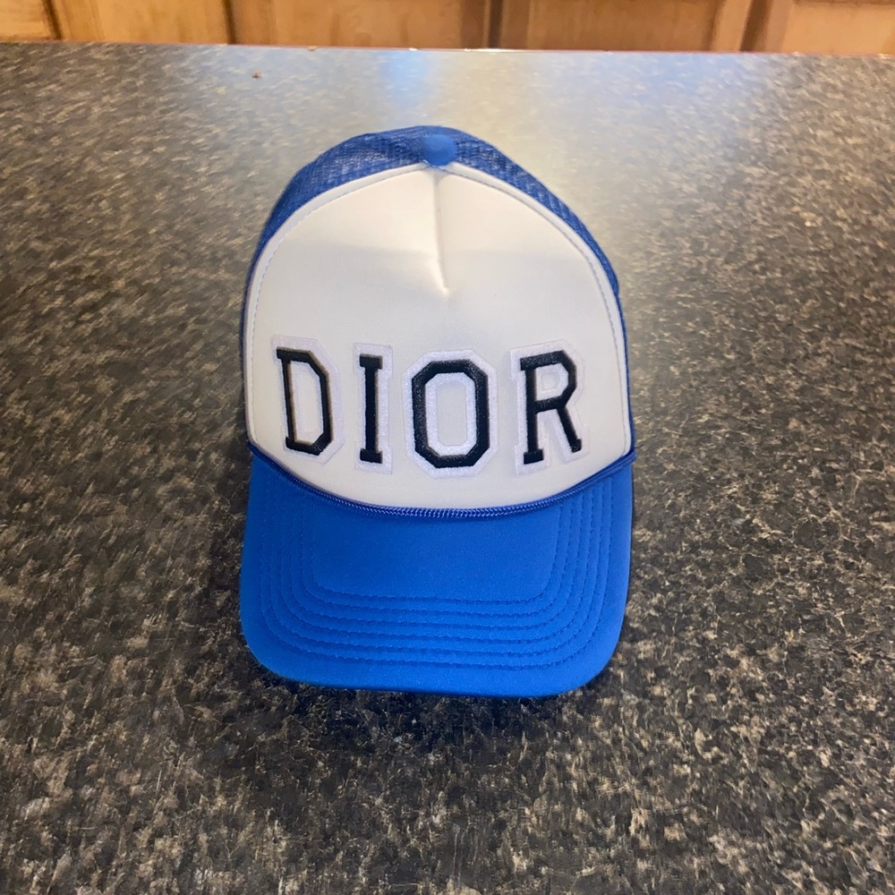 COPY - CHINATOWN MARKET SECRET CLUB🙂 DIOR SNAPBACK RARE RETRO BLUE